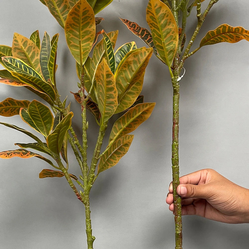 branche de plante tropicale artificielle pour décoration de jardin