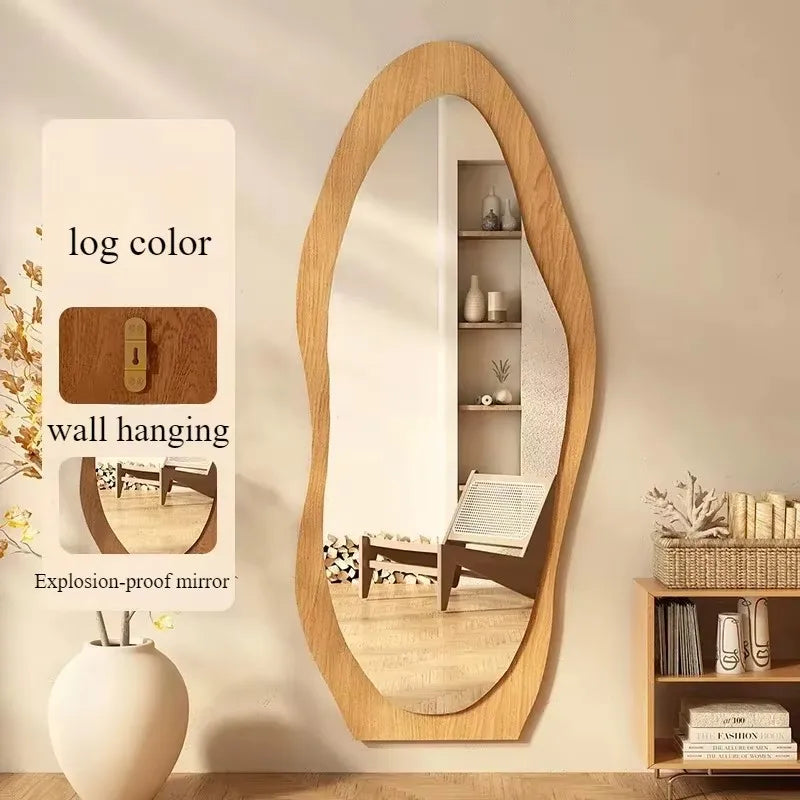 miroir décoratif debout pour maquillage et intérieur