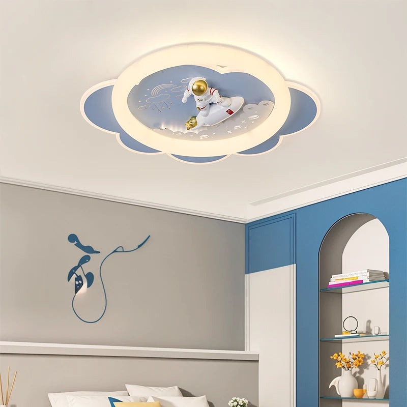 plafonnier créatif led pour chambre d enfant protection des yeux