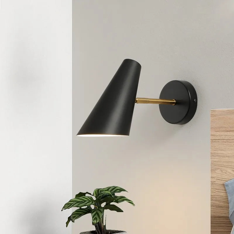 lampe de chevet nordique moderne avec interrupteur créatif ajustable