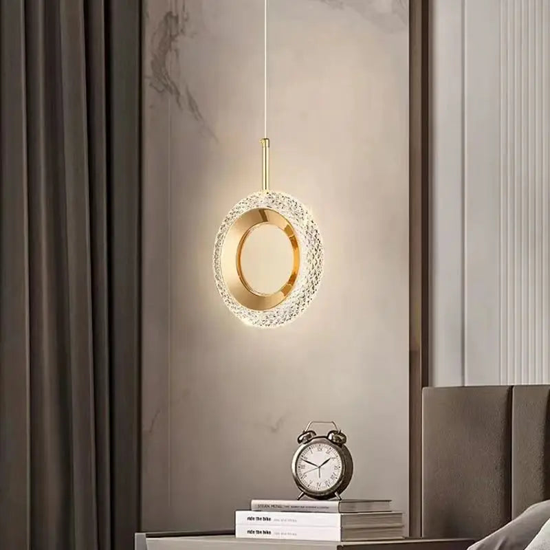 suspension à led moderne pour éclairage intérieur décoratif