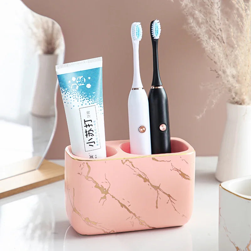 porte-brosse à dents électrique luxe pour salle de bain et rangement