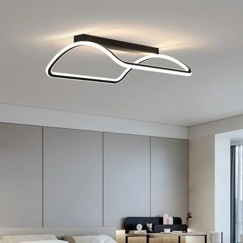 lustre moderne à leds pour intérieur décoratif