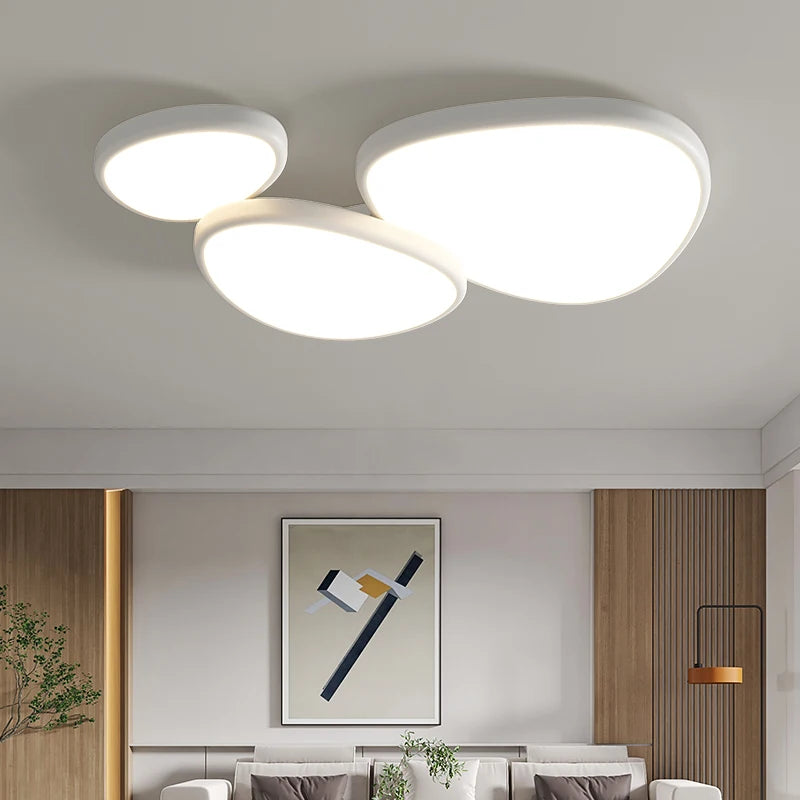 lustre led moderne simple atmosphérique nordique minimaliste créatif