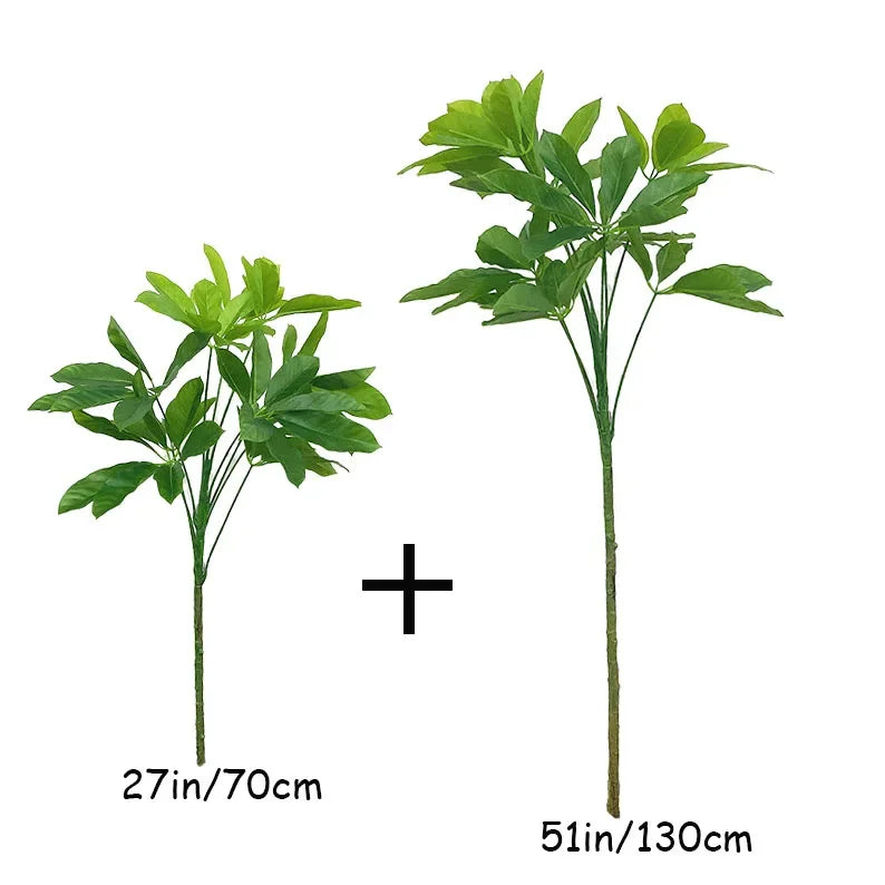 plantes artificielles tropicales pour décoration intérieure et extérieure