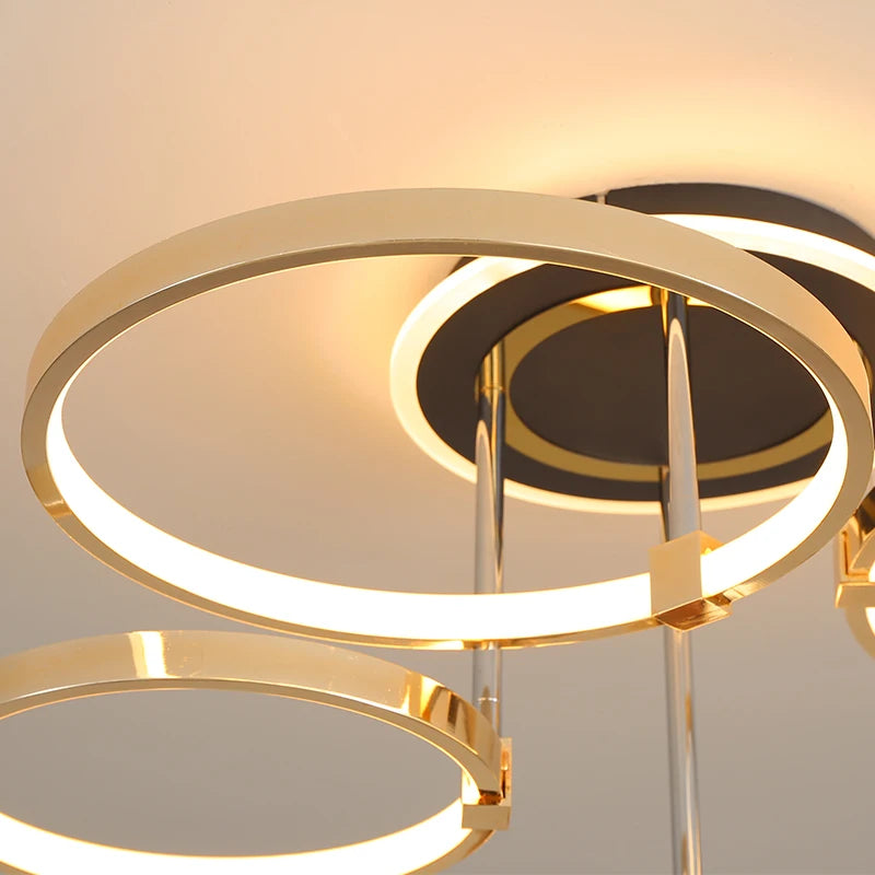 plafonnier led moderne design élégant pour intérieur lumineux