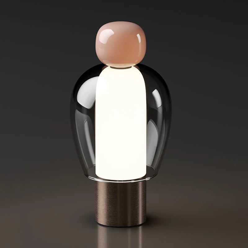 lampe à poser moderne avec chargement usb et design minimaliste