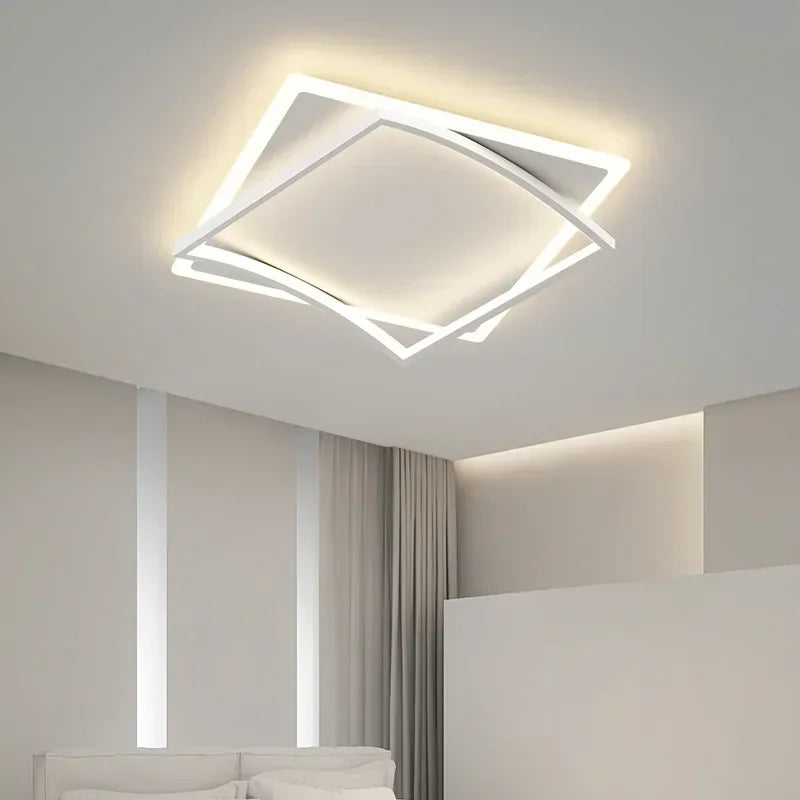 plafonnier led moderne luminaire décoratif intérieur design élégant