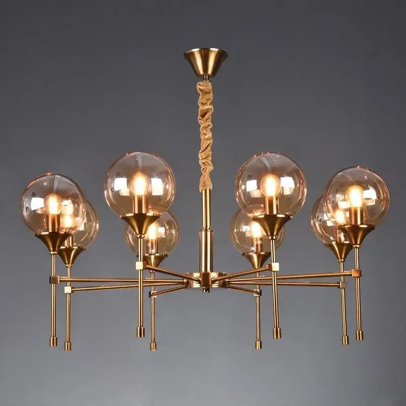 lustre moderne nordique design élégant pour éclairage d'ambiance