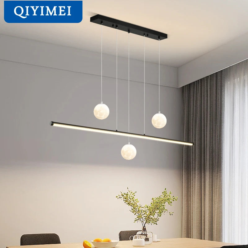 lustre led qiyimei pour décoration intérieure cuisine salon