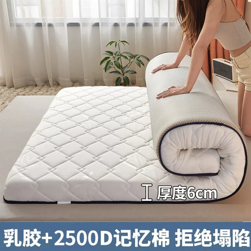 matelas à cinq couches en latex éponge pour confort optimal