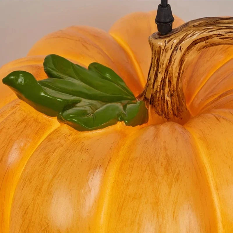 lustre rétro en forme de citrouille pour décoration d'Halloween