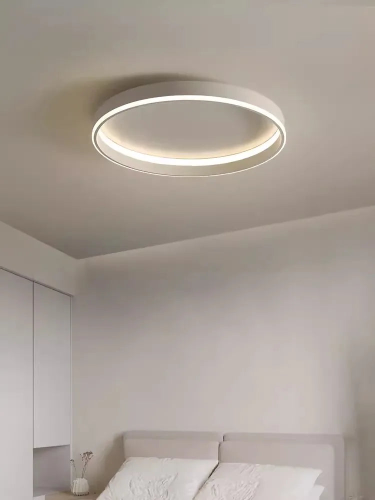 plafonnier led rond minimaliste design nordique moderne luminaire décoratif d'intérieur