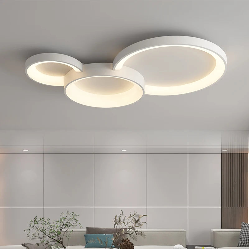 lampe led minimaliste moderne en forme de nuage