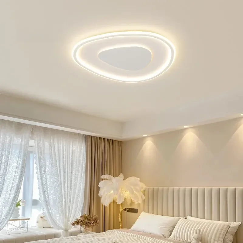 lustre moderne à leds pour décoration intérieure élégante et tendance