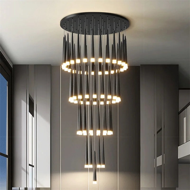 lustre suspendu moderne à LED pour intérieur contemporain