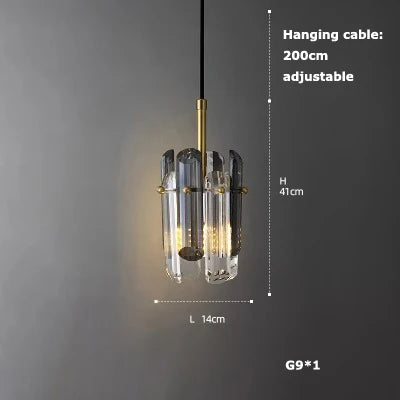 lustre moderne à LED pour un éclairage élégant et design