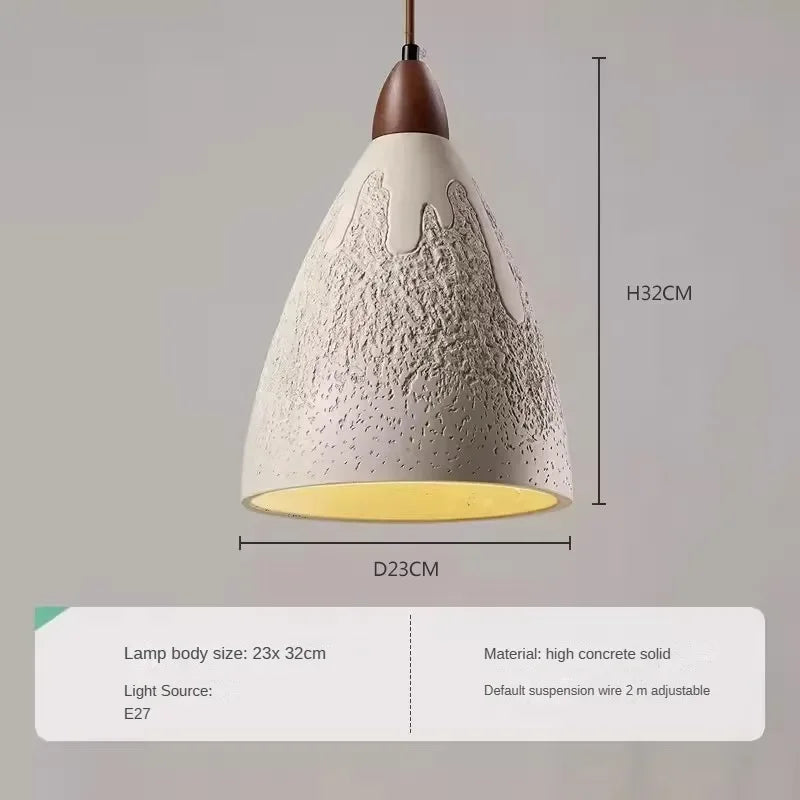 lustre moderne en bois et marbre pour intérieur élégant