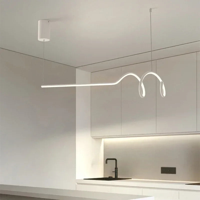 suspension LED design moderne idéale pour hôtels