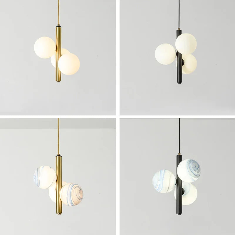 2024 Modern LED Chandelier droplight Modern Nordic Style Ceiling Hanging lamp Dining Room Bedroom Bedside Pendant Lamp