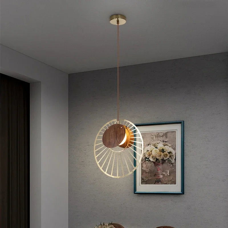 lustre nordique décoratif pour intérieur et café