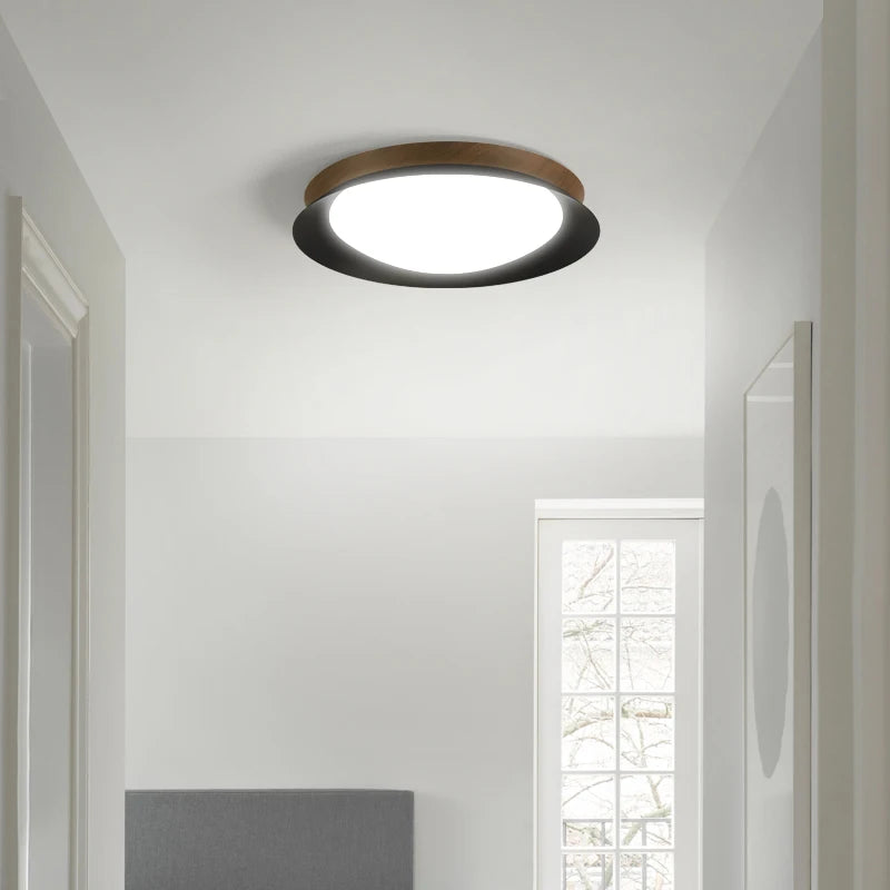 plafonnier led minimaliste nordique lampe ronde luminaire d'intérieur