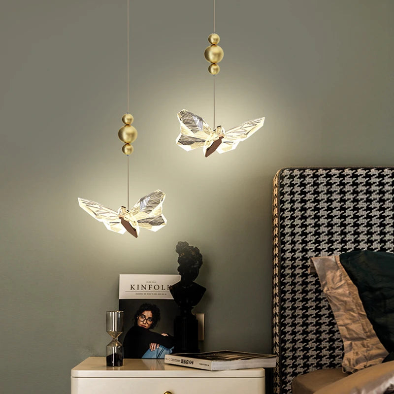 applique murale led papillon pour décoration intérieure moderne