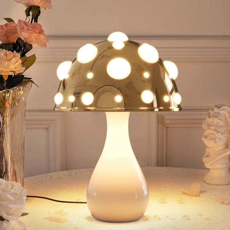 Lampe de Table décorative en forme de champignon