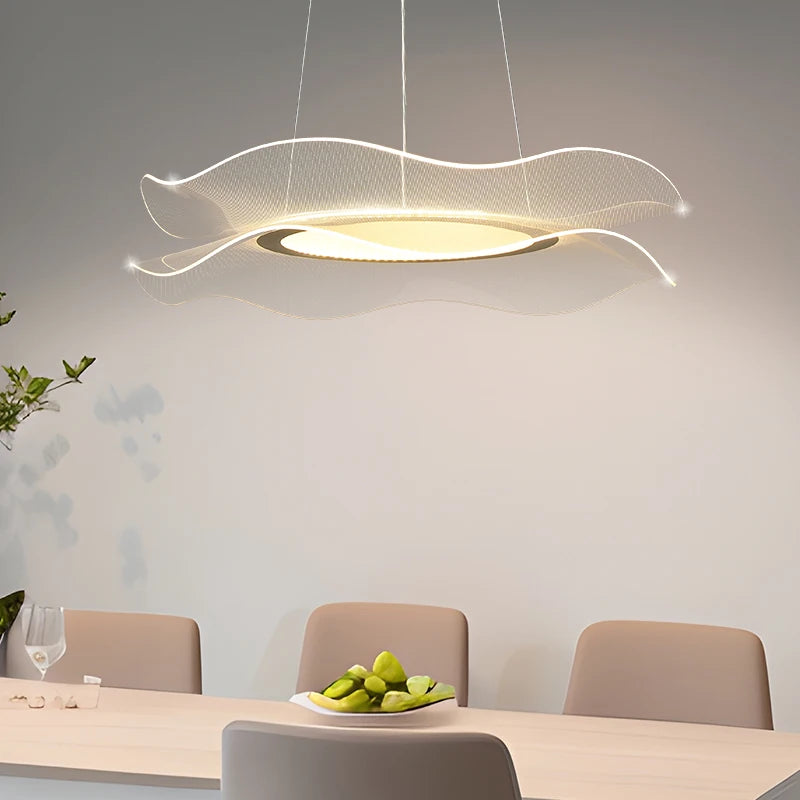 lustre moderne suspendu pour un éclairage élégant et raffiné