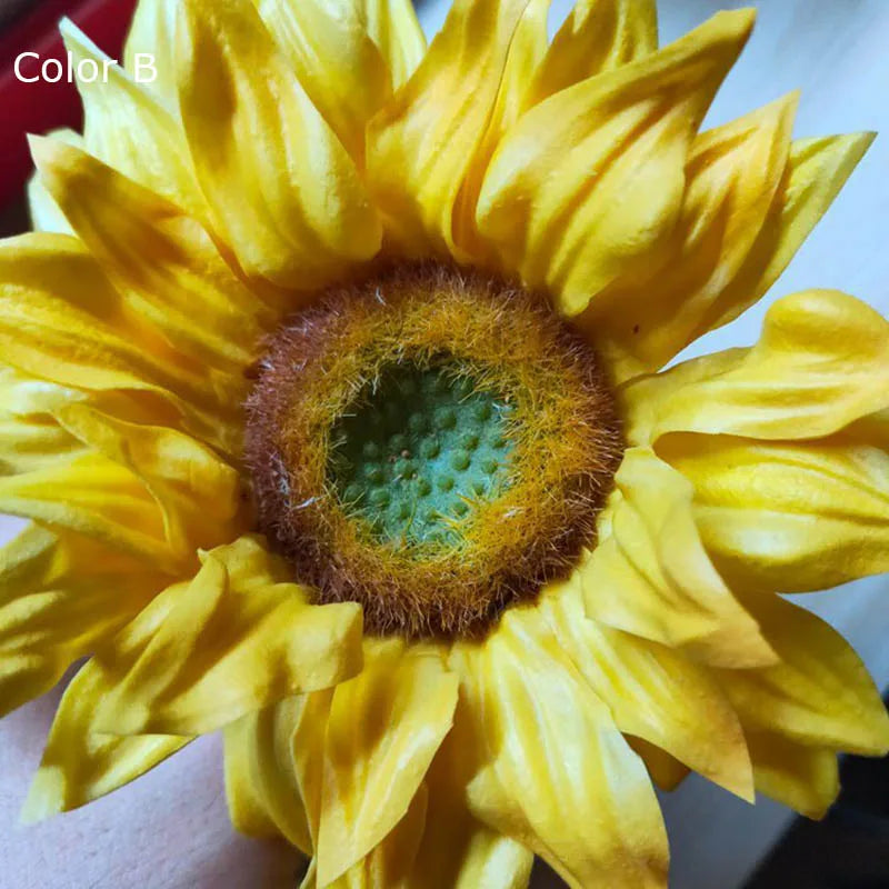 tournesol artificiel bouquet décoration mariage fête maison plantes