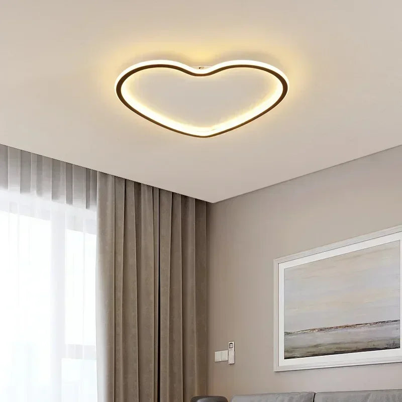 lustre moderne à leds pour décoration intérieure lumineuse