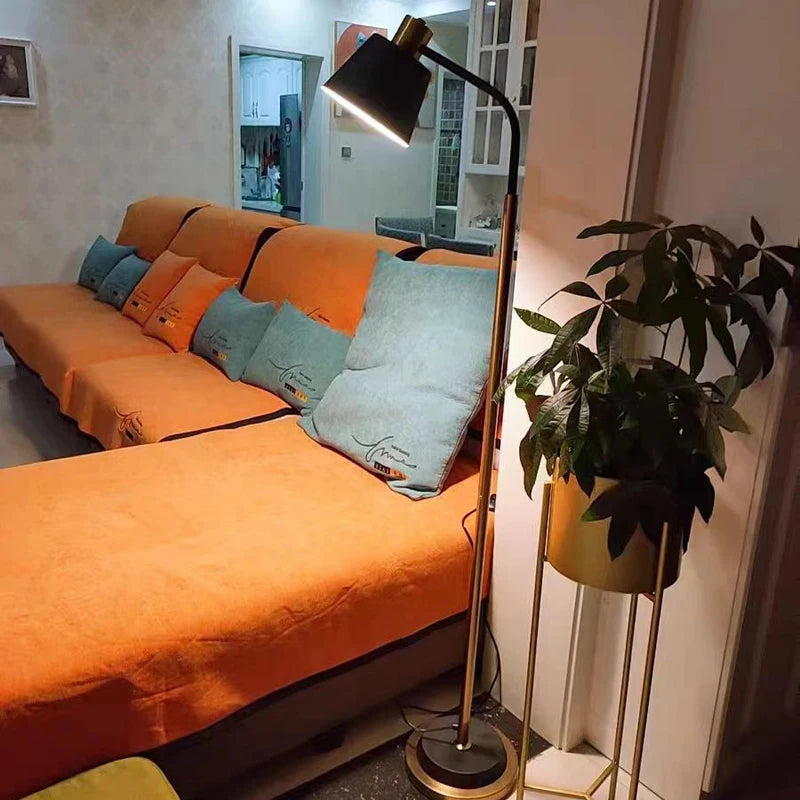 lampadaire nordique créatif avec interrupteur à pied décoratif