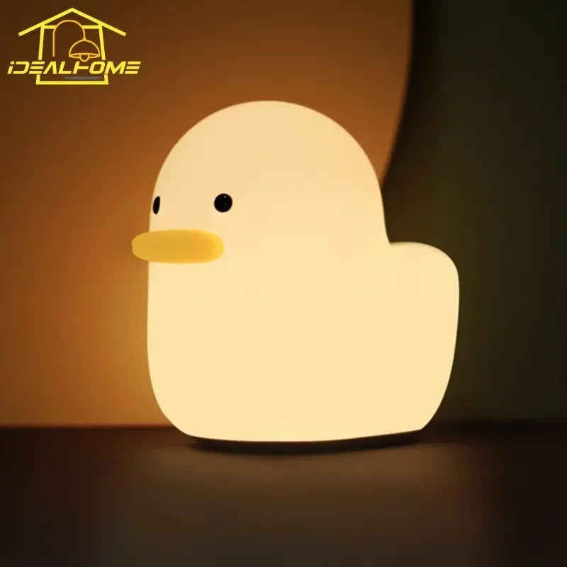 veilleuse silicone canard usb cadeau de noël enfant