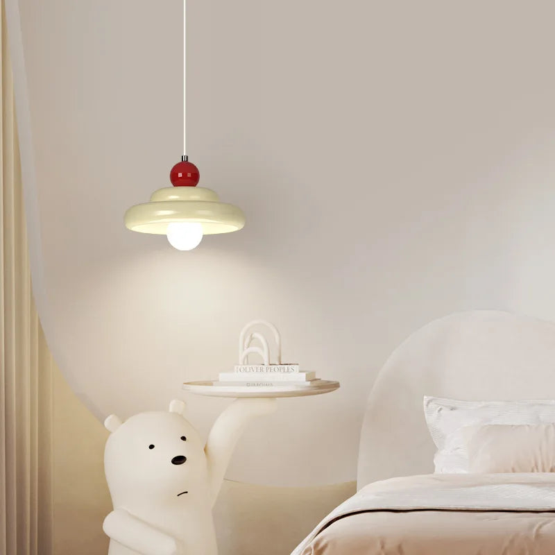 lustre moderne pour chambre d'enfant décoration nordique lumineuse