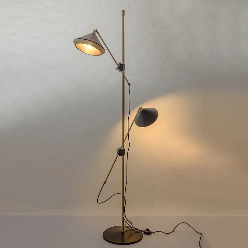 lampadaire moderne de luxe angle réglable lumières décoratives personnalisées