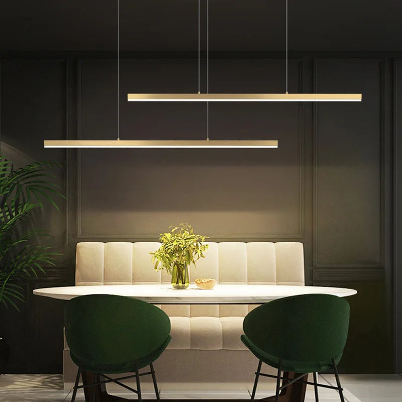 lustre suspendu moderne pour décoration intérieure lumineuse