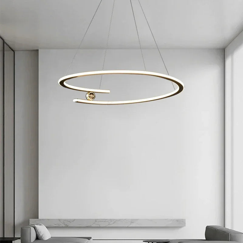 suspension LED design moderne luminaire décoratif d'intérieur