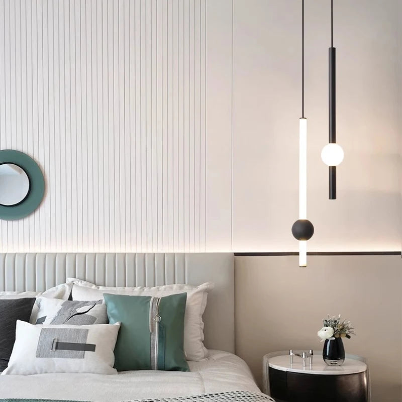 lustre led moderne design nordique minimaliste pour intérieur élégant