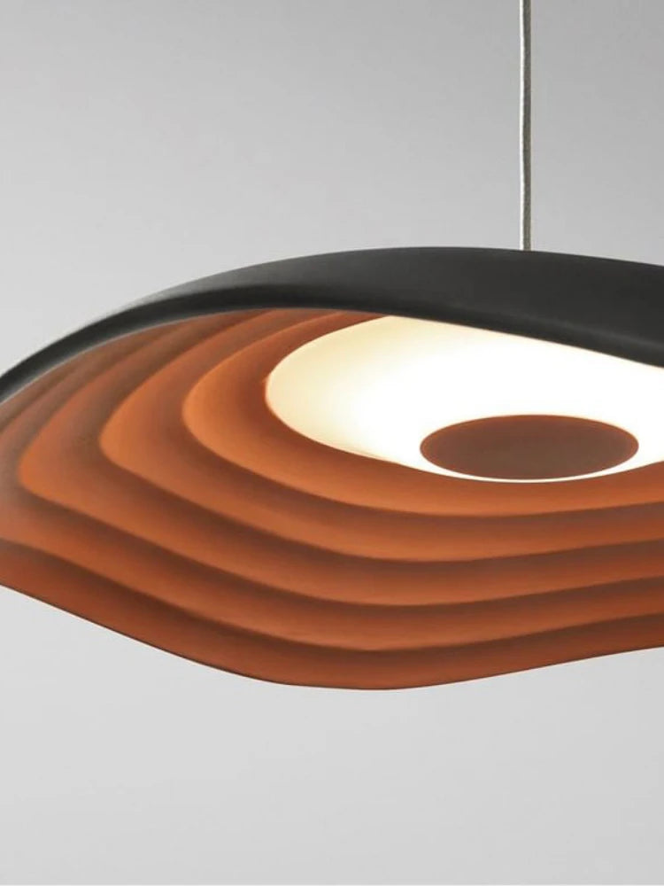 lustre design en forme de feuille de lotus pour bar et restaurant