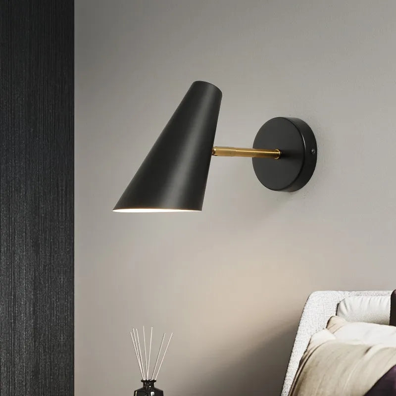 lampe de chevet nordique moderne avec interrupteur créatif ajustable