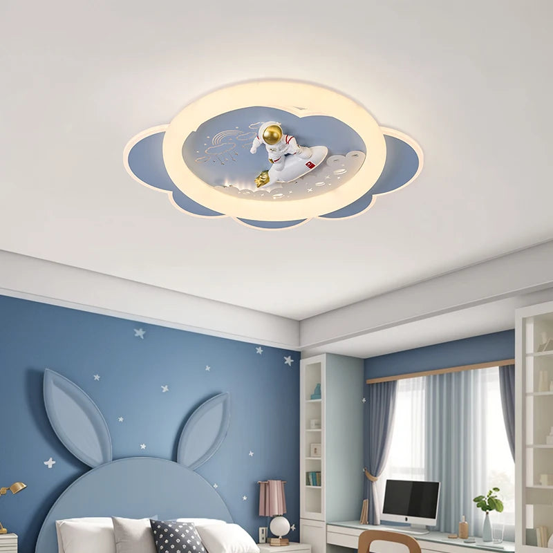 plafonnier créatif led pour chambre d enfant protection des yeux