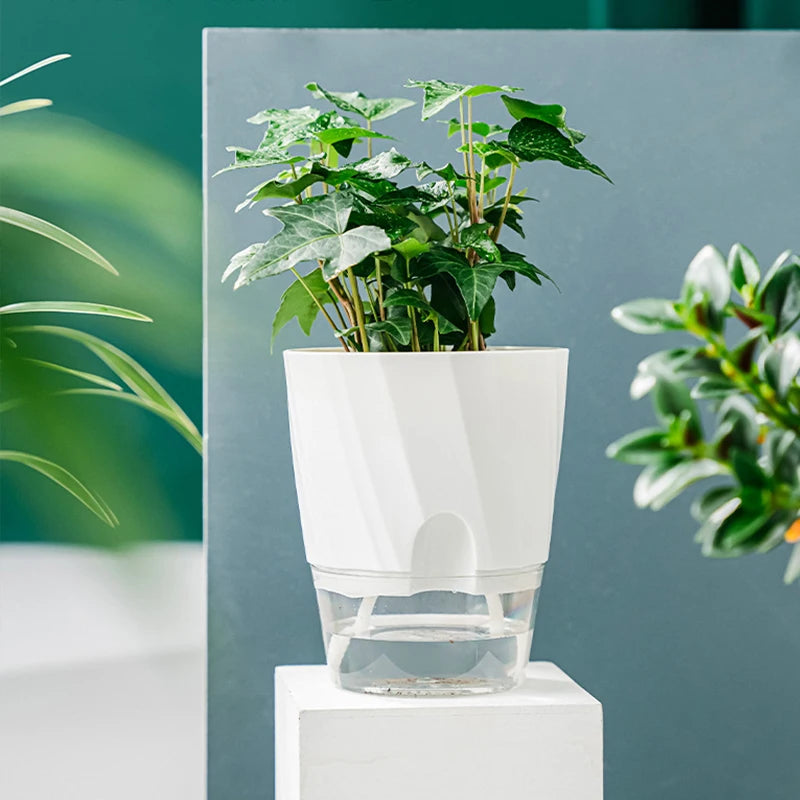 pot de fleurs automatique pour plantes d'intérieur hydroponiques