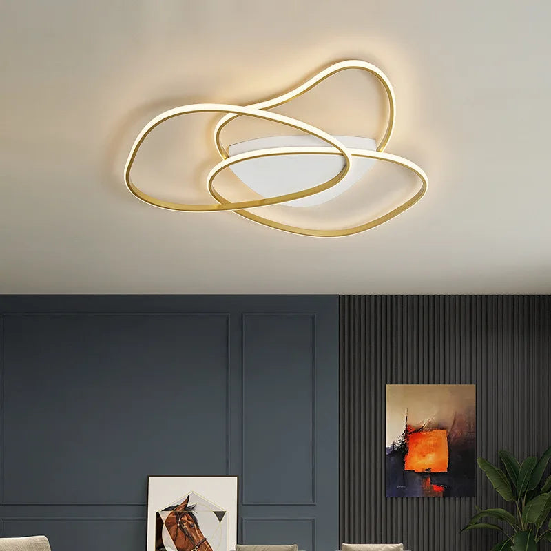 plafonnier led moderne design créatif pour intérieur décoratif