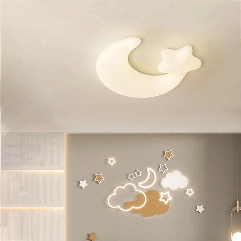 plafonnier mignon étoile lune nuage pour chambre enfant décorative