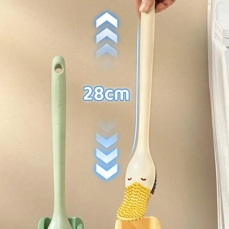 brosse de toilette murale canard créatif peu encombrant