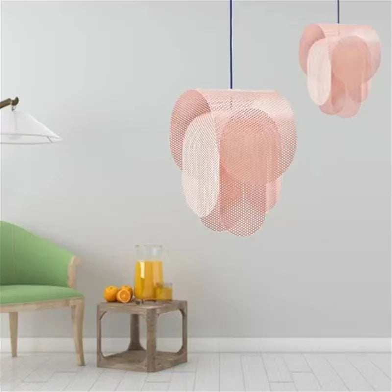 suspension nordic simple rose pour décoration chambre enfant