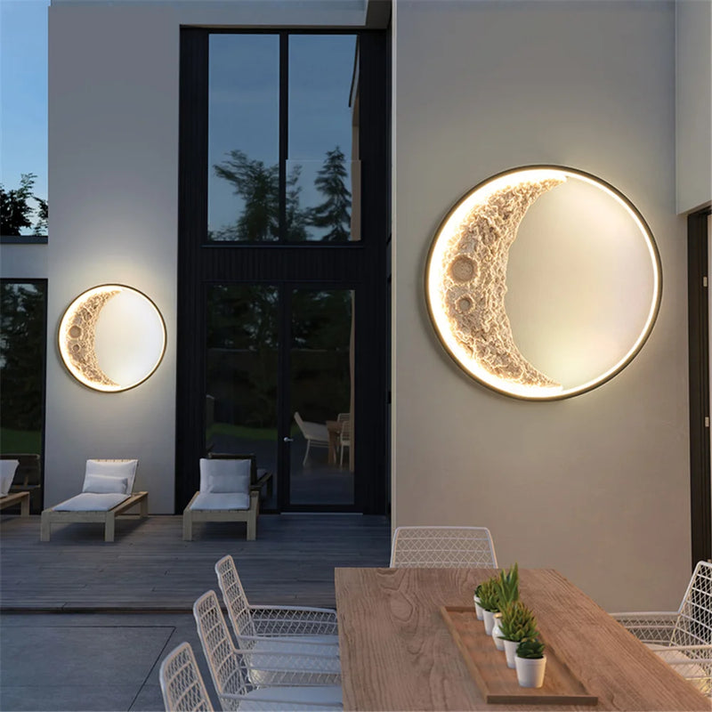 applique murale led ronde post-moderne design pour décoration intérieure