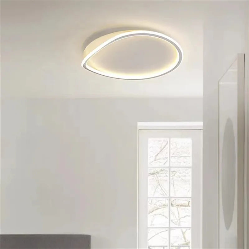 plafonnier minimaliste rond lumineux design créatif moderne