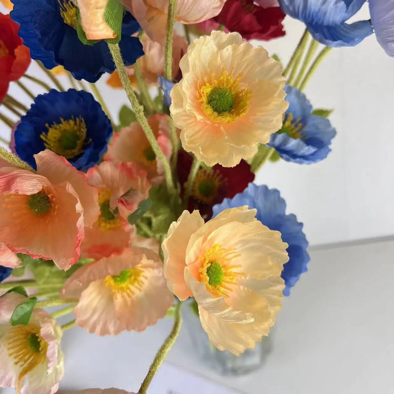 bouquet de fleurs artificielles en soie pour décorations diverses