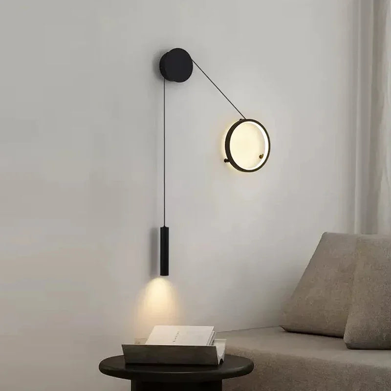 applique murale led moderne et simple pour intérieur